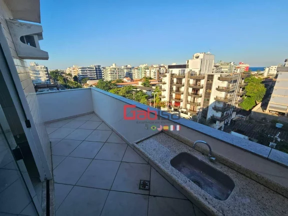 Imagem Cobertura com 3 dormitórios à venda, 120 m² por R$ 750.000 - Braga - Cabo Frio/RJ