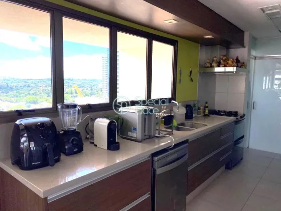 Imagem Excelente cobertura com 240m² no Brooklin A piscina e área gourmet ficam no primeiro pavimento o q...