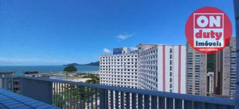 Cobertura Triplex vista mar 321 m² por R$ 3.400.000 - José Menino - Santos/SP