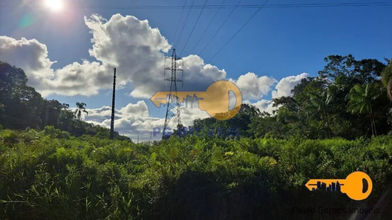 Imagem ÁREA COM 132M FRENTE PARA A PR-407 NO GUARAGUAÇU A 5Km DO MAR