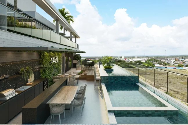 Imagem Cobertura Duplex com piscina privativa próximo ao Parque Linear Parahyba 2 no Aeroclube / Bessa - CO0102
