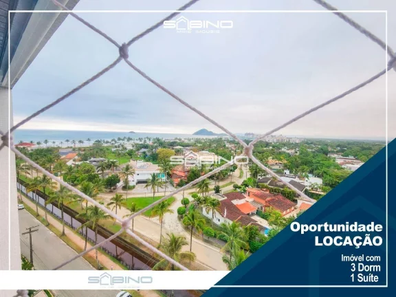 Imagem Apartamento para locação com 3 Dormitórios 1 suíte 103 m² área útil, em Riviera de São Lourenço - Bertioga SP