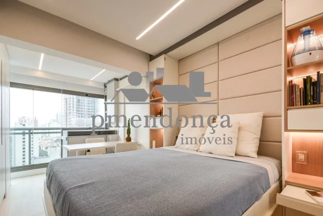 Imagem Apartamento na região de Pinheiros com 1 dormitório e 1 vaga, 30m²