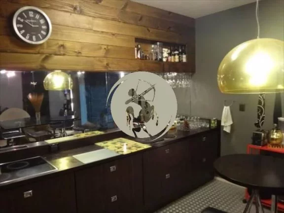 Imagem APARTAMENTO COM VISÃO LATERAL PARA O MAR, MODERNIZADO, COM CONCEITO DE AMBIENTES INTEGRADOS. SALA D...