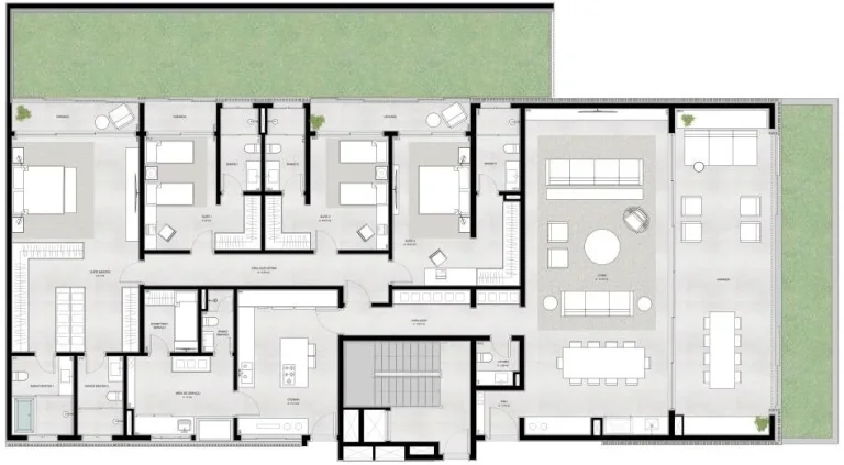 Imagem Apartamento 3 Dormitórios para venda em Florianópolis - SC
