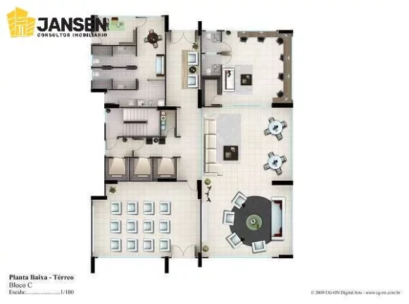 Imagem JARDIM MICHELANGELO, COBERTURA DUPLEX NO MELHOR NO MELLHOR DO BESSA