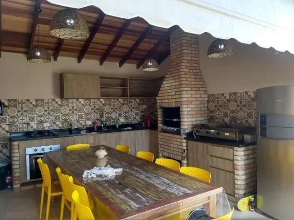 Imagem Casa sofisticada com energia solar e espaço gourmet no Condomínio Portal Ville Flamboyant em Porto Feliz