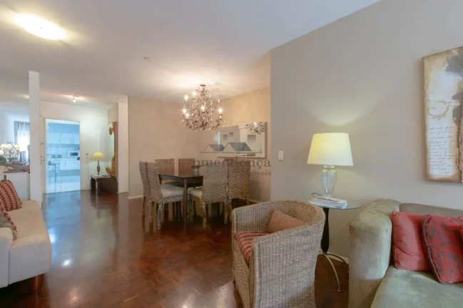 Imagem Higienópolis apartamento à venda, 4 quartos e 3 vagas, 168 m2