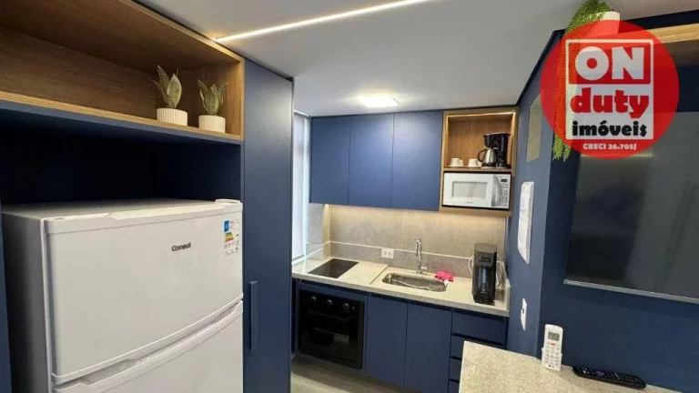 Imagem Kitnet à venda, 30 m² por R$ 514.000,00 - José Menino - Santos/SP