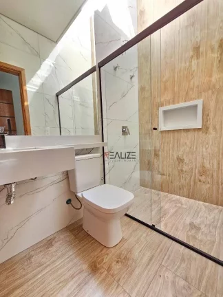 Imagem Casa moderna com 3 dormitórios à venda, 110 m² por R$ 925.000 - Condomínio Jardins do Império - Indaiatuba/SP