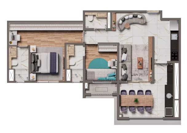 Imagem Apartamento em Santo Amaro - São Paulo SP