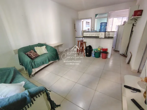 Imagem Imperdível oportunidade: Apartamento à venda em Guarujá-SP, Pitangueiras, 2 quartos, 1 suíte, 2 salas, 1 banheiro, 1 vaga, 55m².