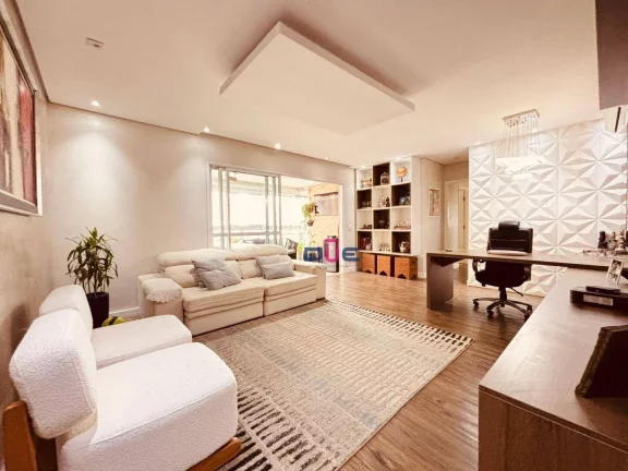 Imagem Apartamento com 3 dormitórios à venda, 106 m² por R$ 1.120.000 - Ponta da Praia - Santos/SP