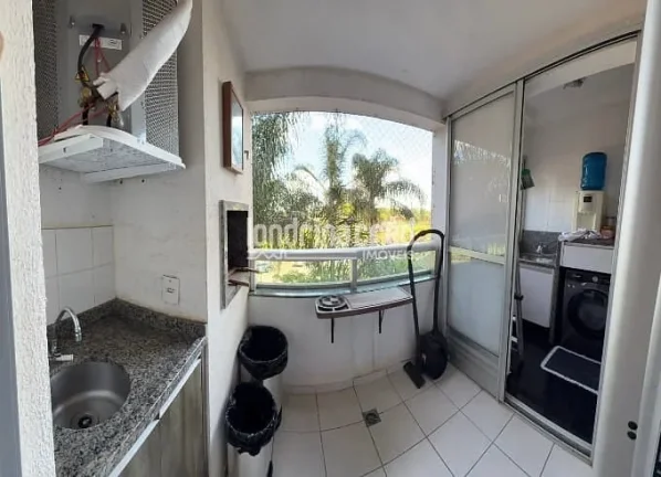 Imagem Apartamento no Garden Palhano com 3 quartos, suíte, sacada com churrasqueira e acabamentos planejados – moderno e pronto para morar!