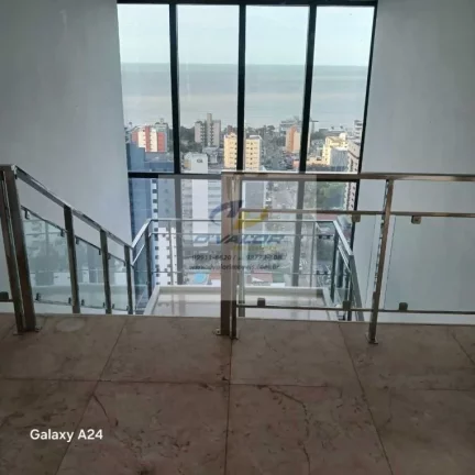 Imagem Vendo Cobertura com Vista para o Mar, 508 m², 3 suítes, sala p/ 5 ambientes, piscina privativa e 5 vagas