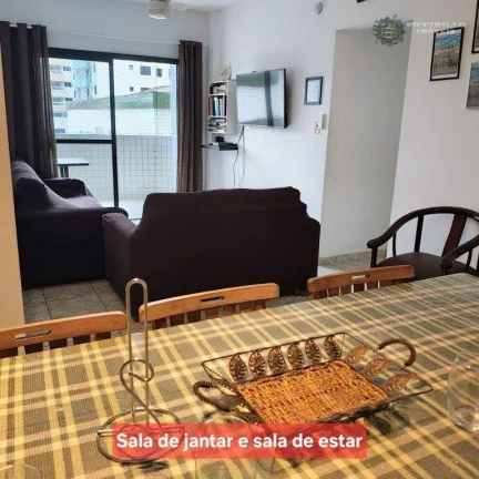 Imagem Apartamento com 2 dormitórios à venda, 75 m² por R$ 360.000,00 - Vila Assunção - Praia Grande/SP