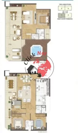 Imagem Cobertura duplex à venda em localização desejada de São Bernardo do Campo
