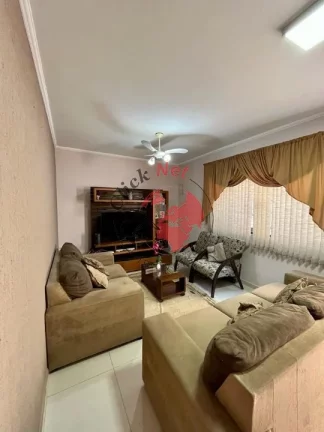Imagem Casa assobradada , 2 casas , 1°com 3 dorms, 1 suíte, 2 vagas, 2° com 1 dorm e quintal ,bairro Jardim Las Vegas, Santo André