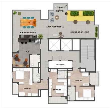 Imagem Nurban Vila Clementino - Residencial - Nurban Vila Clementino - Residencial