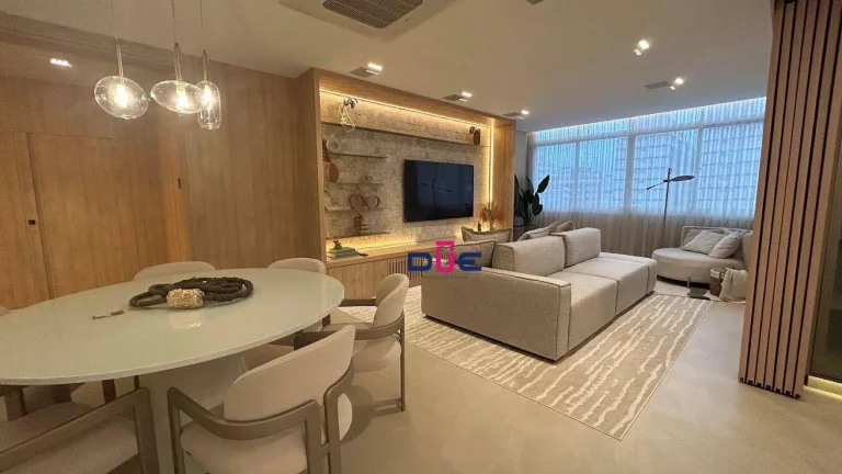 Imagem Apartamento com 3 dormitórios à venda, 159 m² por R$ 2.300.000 - Gonzaga - Santos/SP