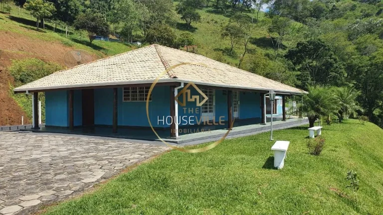 Sitio com 2 alqueires, Casa de 3 Dormitórios, Monteiro Lobato.