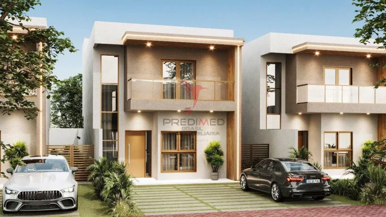 Imagem Lançamento de Casas no Eusébio, Guaribas.Ceará . Duplex com 3 e 4 Suites