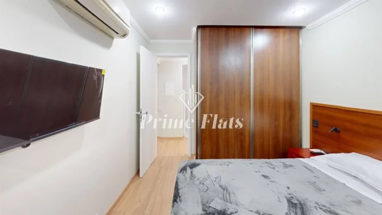 Imagem Flat disponível para locação no Matiz Manhattan Hotel, com 43m², 1 dormitório e 1 vaga de garagem