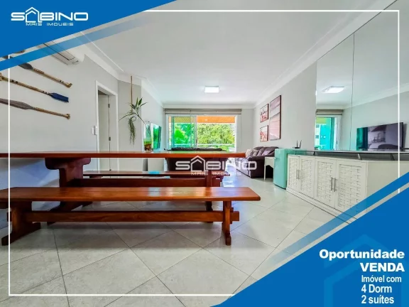 Imagem Apartamento à Venda no Edifício Rio Tapajós, com 4 dormitórios 2 suítes 142m², em Riviera de São Lourenço - Bertioga SP.