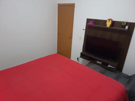 Imagem Apartamento com 2 dormitórios, sala, cozinha americana, banheiro, Garagem com 1 vaga cobertura. O c...