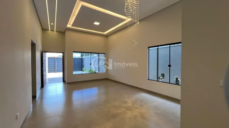 Imagem Imperdível Casa à Venda em Campo Grande-MS, Jardim Colibri II! 2 Quartos, 1 Suíte, 3 Salas, 2 Banheiros, 2 Vagas de Garagem - 171,00 m². Venha conferir!