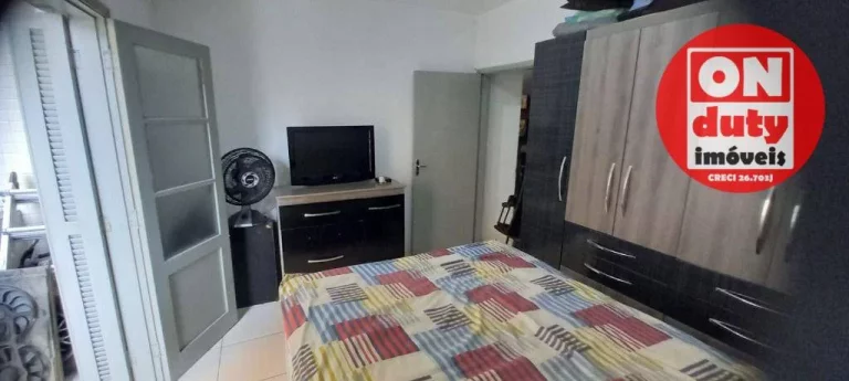Imagem Apartamento com 2 dormitórios à venda, 80 m² por R$ 300.000,00 - Centro - São Vicente/SP