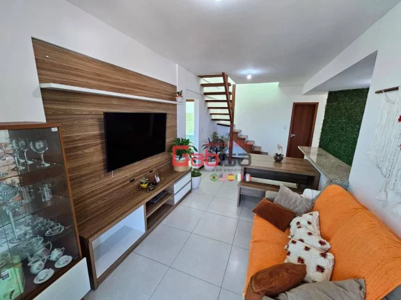 Imagem Cobertura com 3 dormitórios à venda, 140 m² por R$ 850.000,00 - Jardim Flamboyant - Cabo Frio/RJ