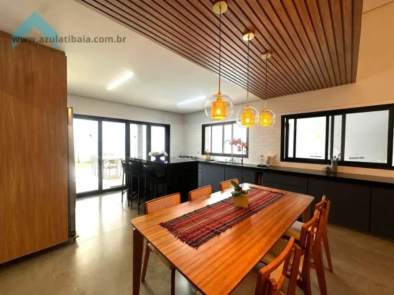 Imagem Casa Térrea Mobiliada em condominio Atibaia com Piscina.