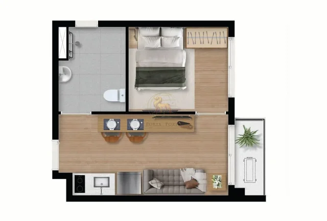 Imagem Essential Vila Mariana - Oportunidade! Studio 28m² no Essential Mariana, próximo ao metrô