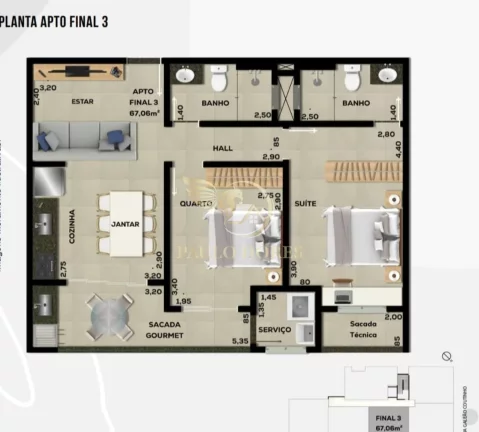 Imagem APARTAMENTO DE 2 DORMITÓRIOS A VENDA NO ITAGUÁ EM UBATUBA-SP