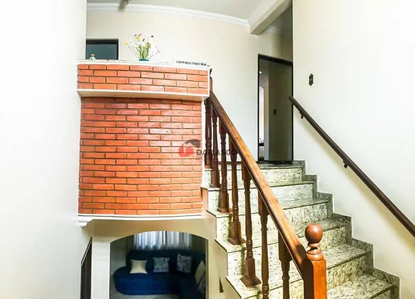 Imagem Sobrado à venda 5 Quartos, 2 Suites, 6 Vagas, Vila Sacadura Cabral, Santo André - SP