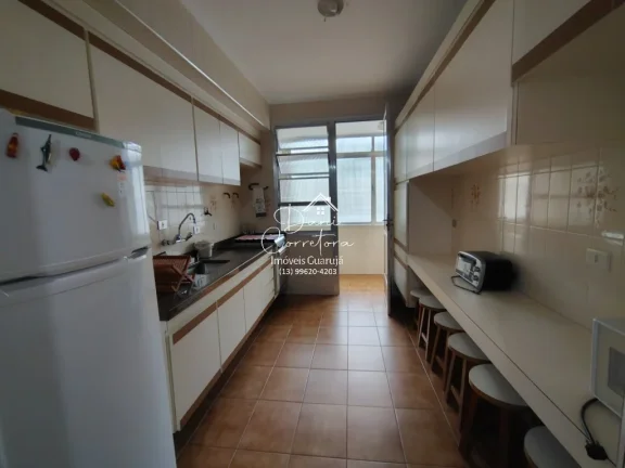 Imagem Apartamento frente mar de 2 quartos com suíte, 2 salas e vaga de garagem nas Pitangueiras, Guarujá-SP: Imperdível oportunidade!