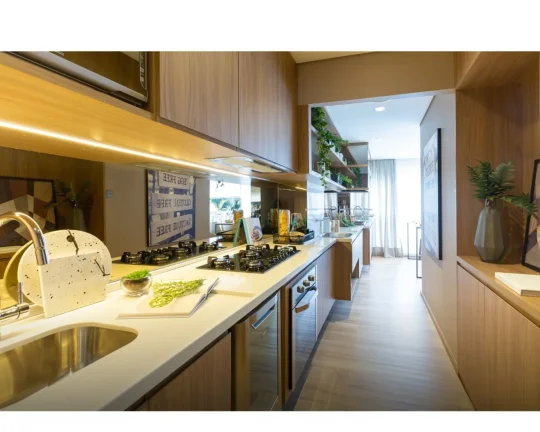 Imagem Apartamento Novo, Condomínio Caminhos da Lapa - 91M², 3 Dorms, 1 Suíte, 2 Vagas Demarcadas, Varanda Gourmet, Depósito.