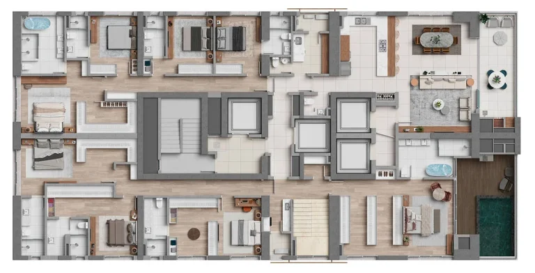 Imagem Apartamento 4 Dormitórios para venda em Balneário Camboriú - SC
