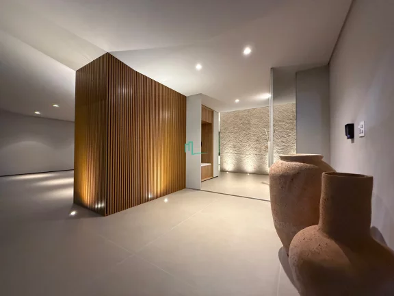 Imagem RESIDÊNCIA LINEAR NOVA DE ALTO PADRÃO DISPONÍVEL PARA VENDA NO CONDOMÍNIO RESERVA DOS YPES - CRISTAIS PAULISTA.