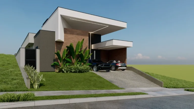 Imagem Casa em Condomínio de Alto Padrão em Alphaville Nova Esplanada, Votorantim-SP: 3 Quartos, 3 Suítes, 3 Salas, 4 Banheiros, 2 Vagas, 162m².