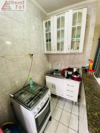 Imagem Apartamento à venda em Praia Grande-SP, Ocian: 1 quarto, 1 sala, 1 banheiro, 32m² de área. Venha conferir!