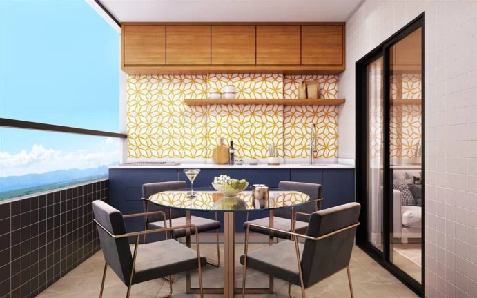 Imagem APARTAMENTO COM 86.5 m² - CAIÇARA - PRAIA GRANDE SP