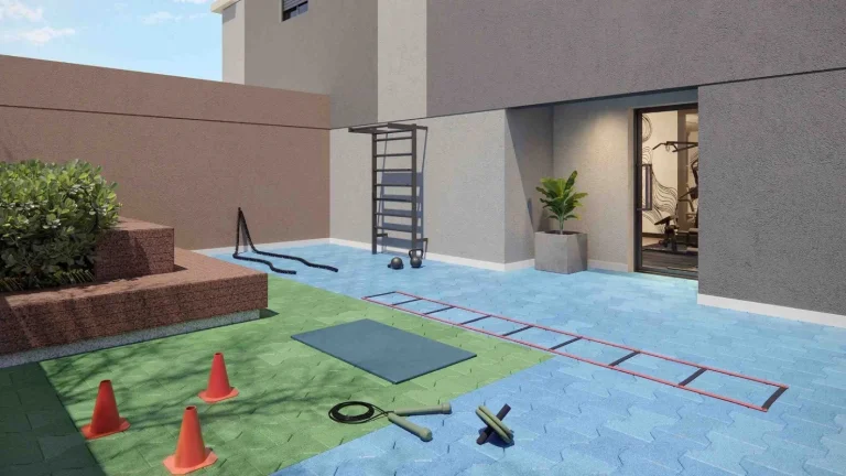 Imagem Apartamento 47M², 1 Suíte, Lavabo, Varanda c/churrasqueira a carvão, vaga fixa e livre c/tomada p/carro elétrico, depósito.