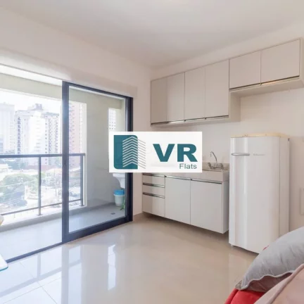 Imagem Flat para aluguel tem 35 metros quadrados com 1 quarto em Vila Olímpia - SP