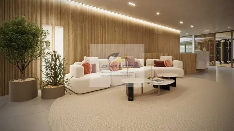 Imagem Vendo flats e apartamentos com 2 quartos, em prédio pé na areia da paria do Bessa, com plantas de 23m² à 143m²