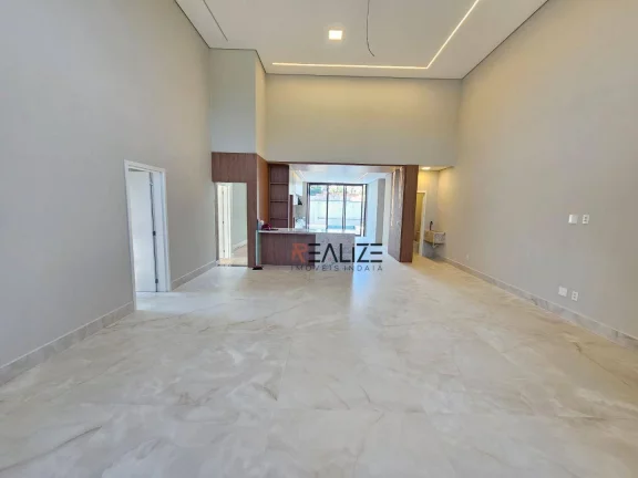 Imagem Casa alto patrão com 3 suítes à venda, 210 m² por R$ 2.250.000 - Condomínio Villa Sapezal - Indaiatuba/SP