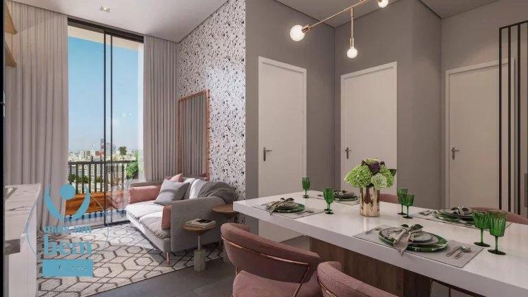 Imagem Apartamento com 2 dormitórios à venda, 40 m² por R$ 481.000,00 - Portão - Curitiba/PR