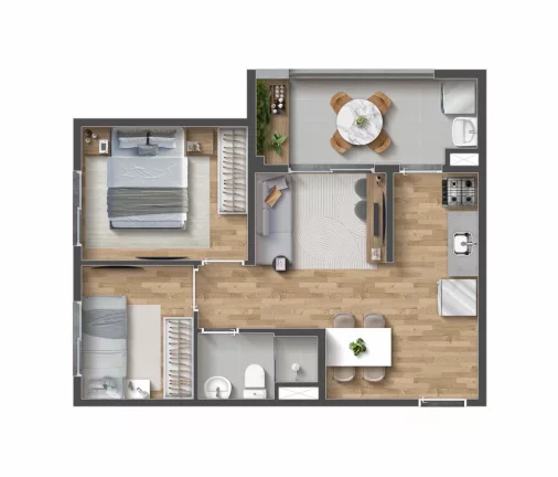 Imagem APARTAMENTO RESIDENCIAL em São Paulo - SP, Santo Amaro