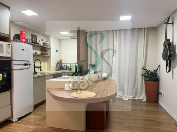 Imagem Venda de apartamento na Vila Palácios, Campinas. 1 dormitório com closet, ar condicionado, sala com varanda, cozinha com armários, lavanderia, banhei